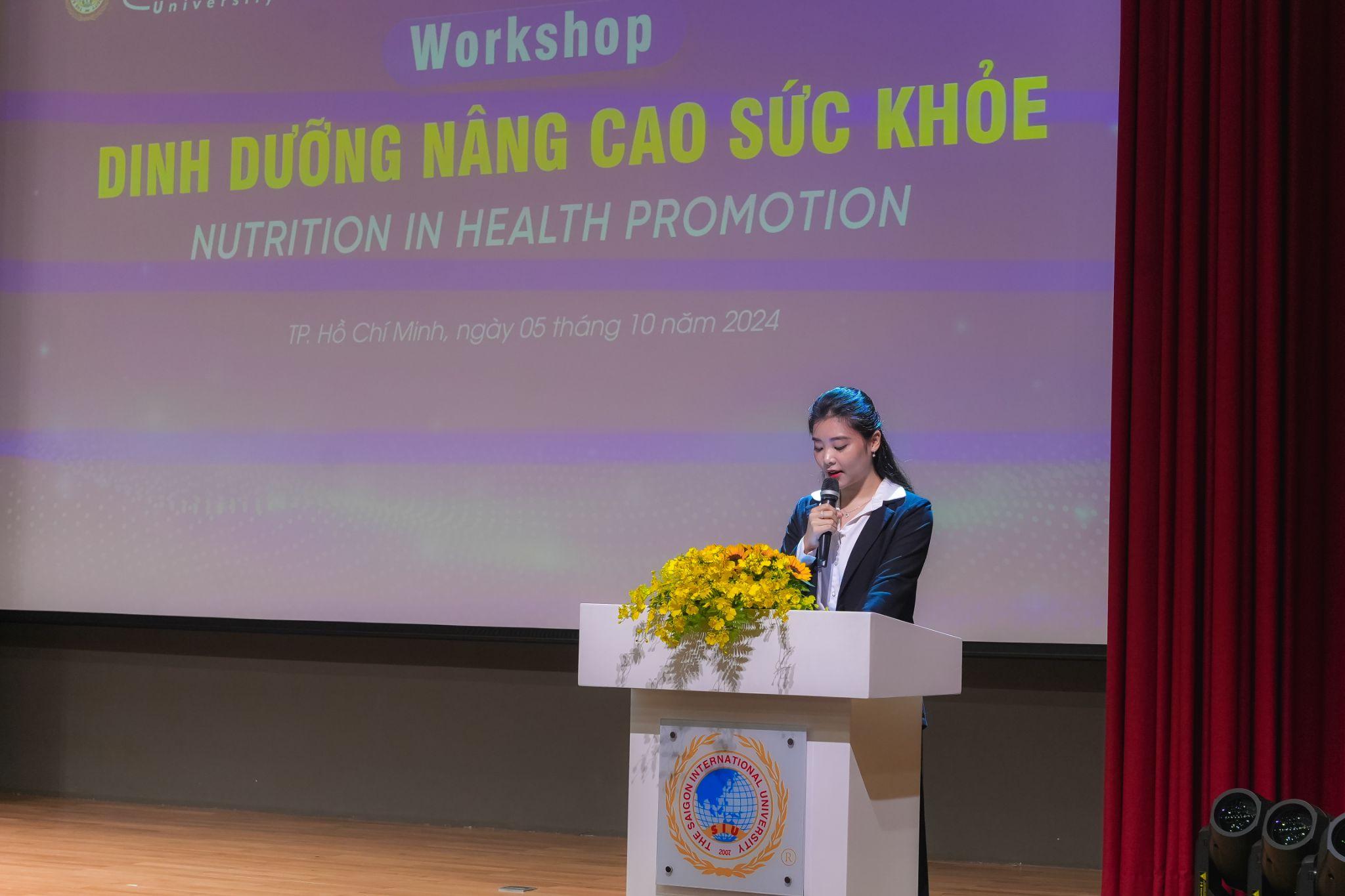 Workshop “Dinh dưỡng nâng cao sức khỏe”: Kiến thức vàng cho sức khỏe toàn diện