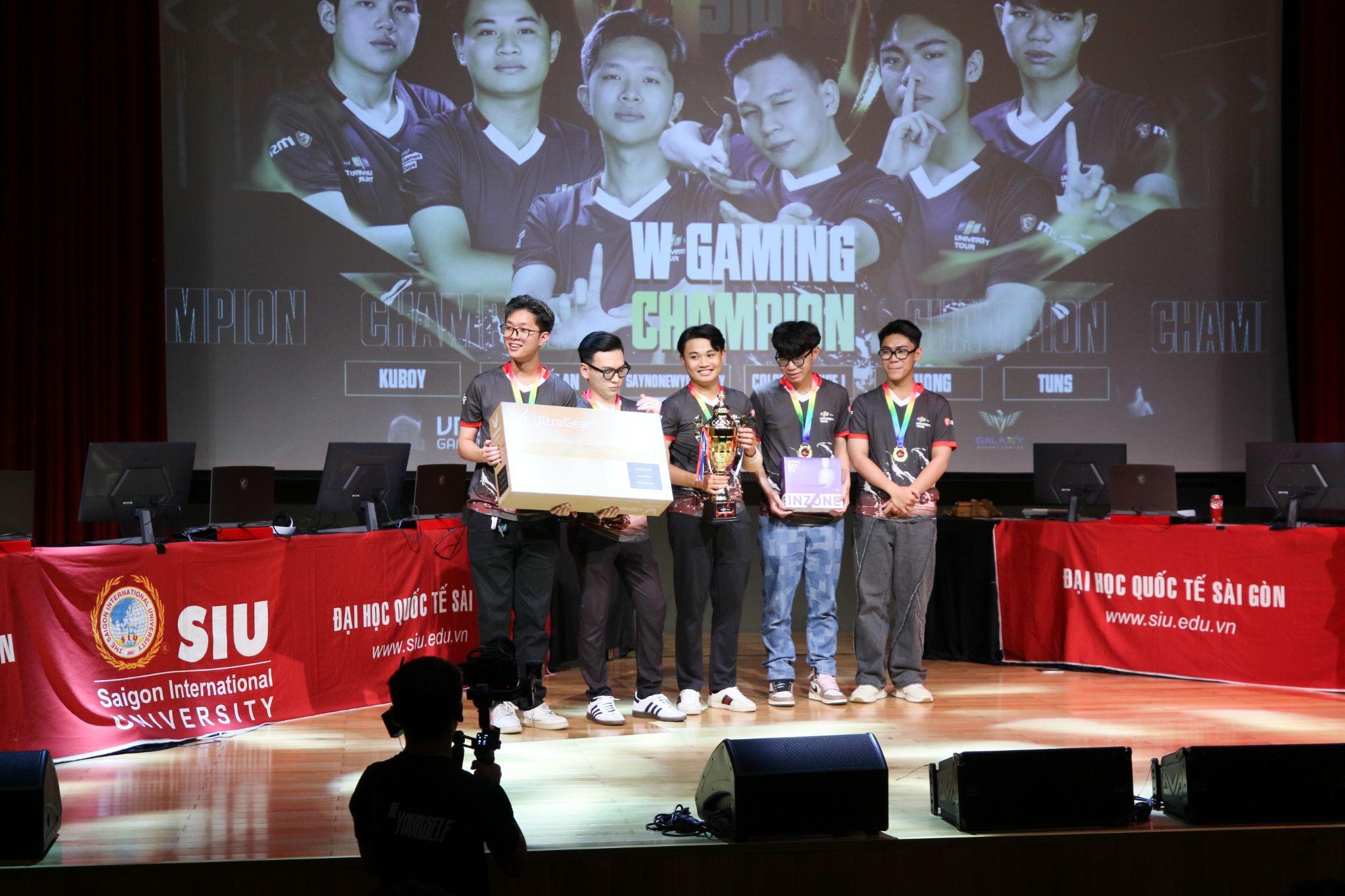 W Gaming đăng quang vô địch Giải đấu SIU Esports Student Championship - SIU CUP 2024