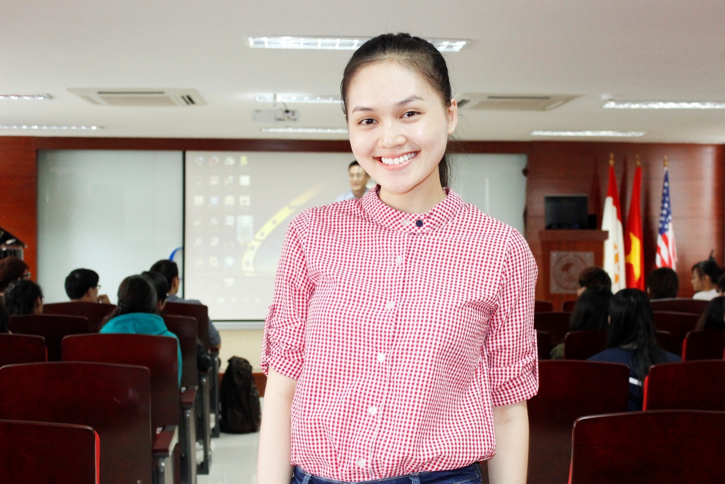 Her dream is to become a successful businesswoman in food service (Photo: SIU)